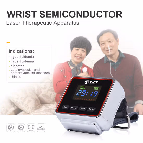Dispositivo médico de laser suave para doenças cardiovasculares e cerebrovasculares