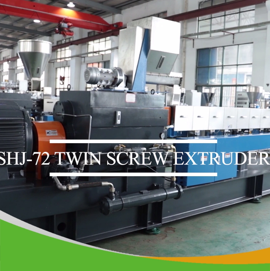 Co-Rotating Twin Screw Compounding Extruder for Biodegradable Plastics