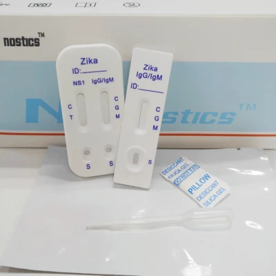 Kit de teste rápido para vírus zika Igg/Igm/Ns1 para doenças infecciosas