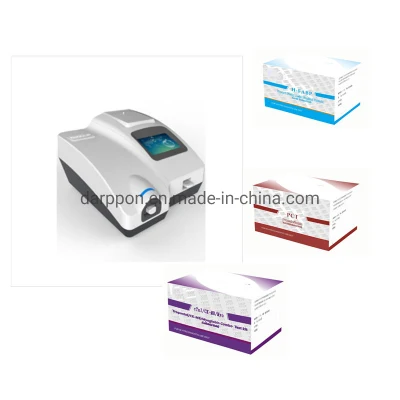 Poct/Blood Diagnostics/Hba1c/HCG/Tsh/Pct/Crp/Ctni Analisador de Imunoensaio