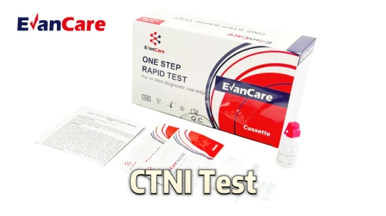 Kit de teste rápido para teste Ctni certificado pela CE Tira cartão