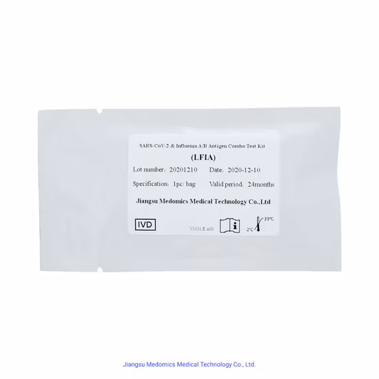 Kit de teste de diagnóstico de antígeno de vírus influenza a&B para teste médico Hirikon