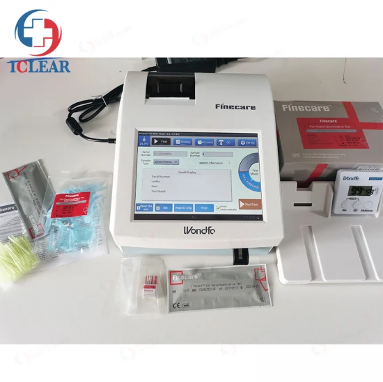 Analisador Quantitativo de Imunoensaio de Fluorescência Seca Médica