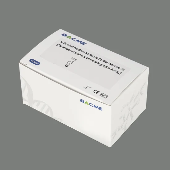 Kit de teste rápido para diagnóstico médico sensível Nt-Probnp