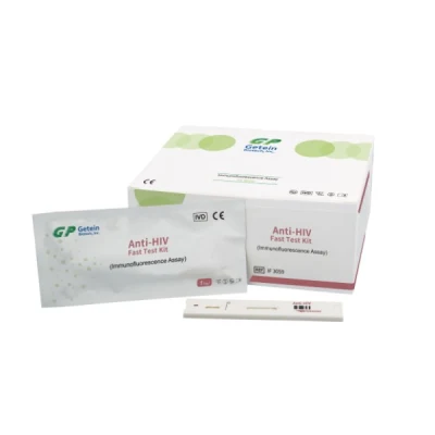Kit de teste rápido direto da fábrica para antígeno do vírus da imunodeficiência humana anti-HIV e detecção de anticorpos para doenças infecciosas